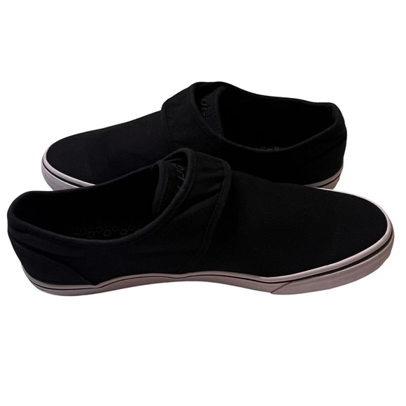 LUGZ Mens Black Canvas Slip-On Casual‎ Loafers Comfort Sneakers Shoes - Picture 7 of 13